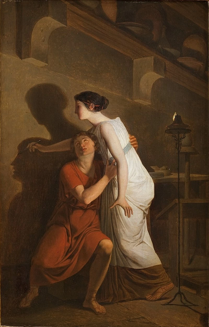 L'invenzione del disegno - Groeninge Museum, Bruges 20, Joseph Benoît Suvée, Groeninge Museum, Bruges